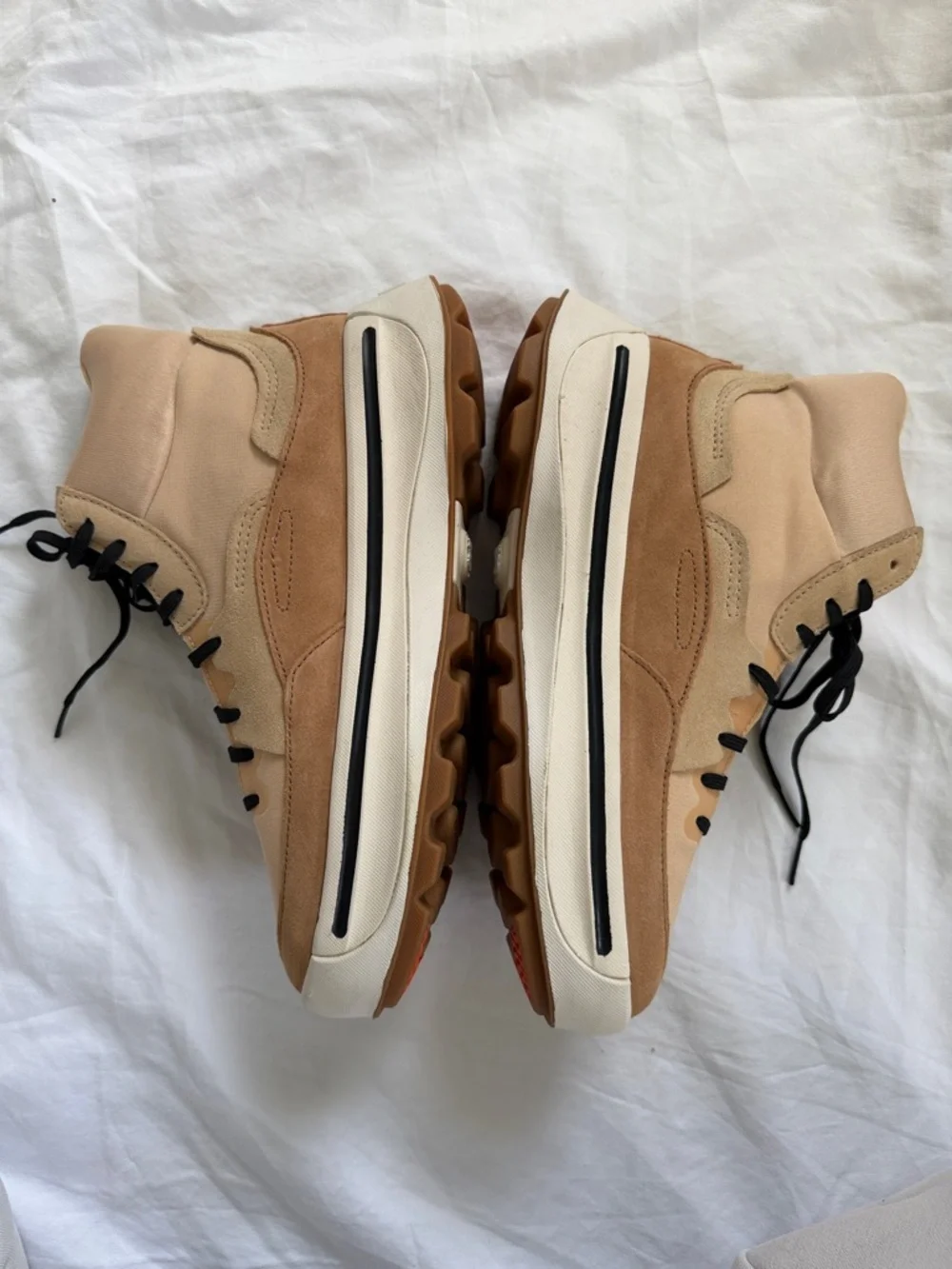 Sorel ONA 503 Women's Mid Sneaker in tan - Picture 5 of 8